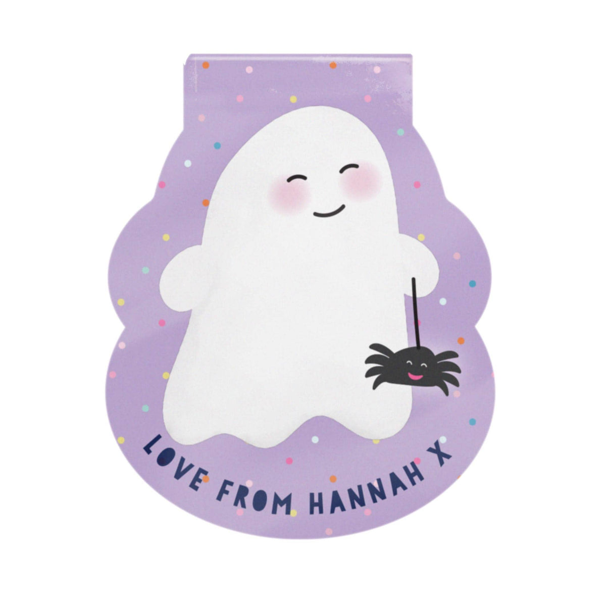 Personalised Cute Ghost Magnetic Bookmark | Cute Ghost Bookmark | Book Lover Gift | Personalised Reading Gift | Cute Bookmark