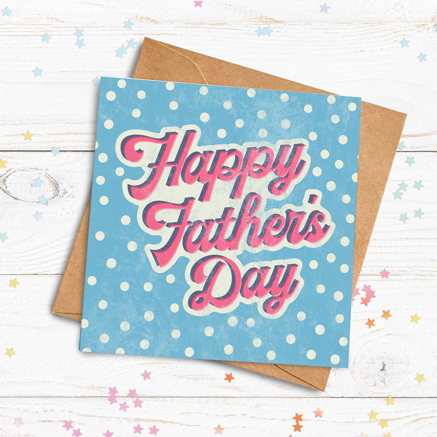 Happy Father's Day Card. Greetings Card. For Him. Direct Send Option.