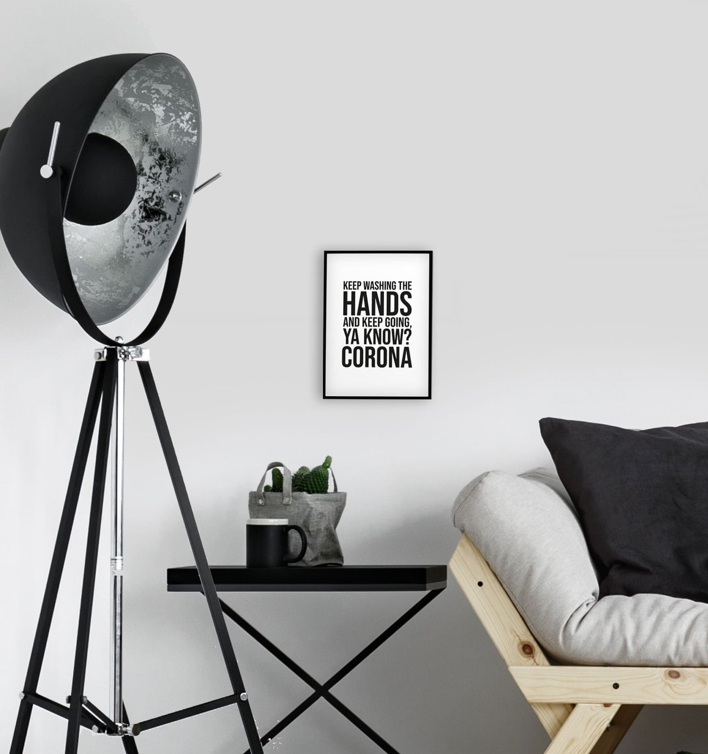 Keep Washing The Hands Print. Gemma Collins Quote. Tik Tok Prints. Lockdown Prints. Living Room, Kitchen, Bedroom Prints. Funny Prints.