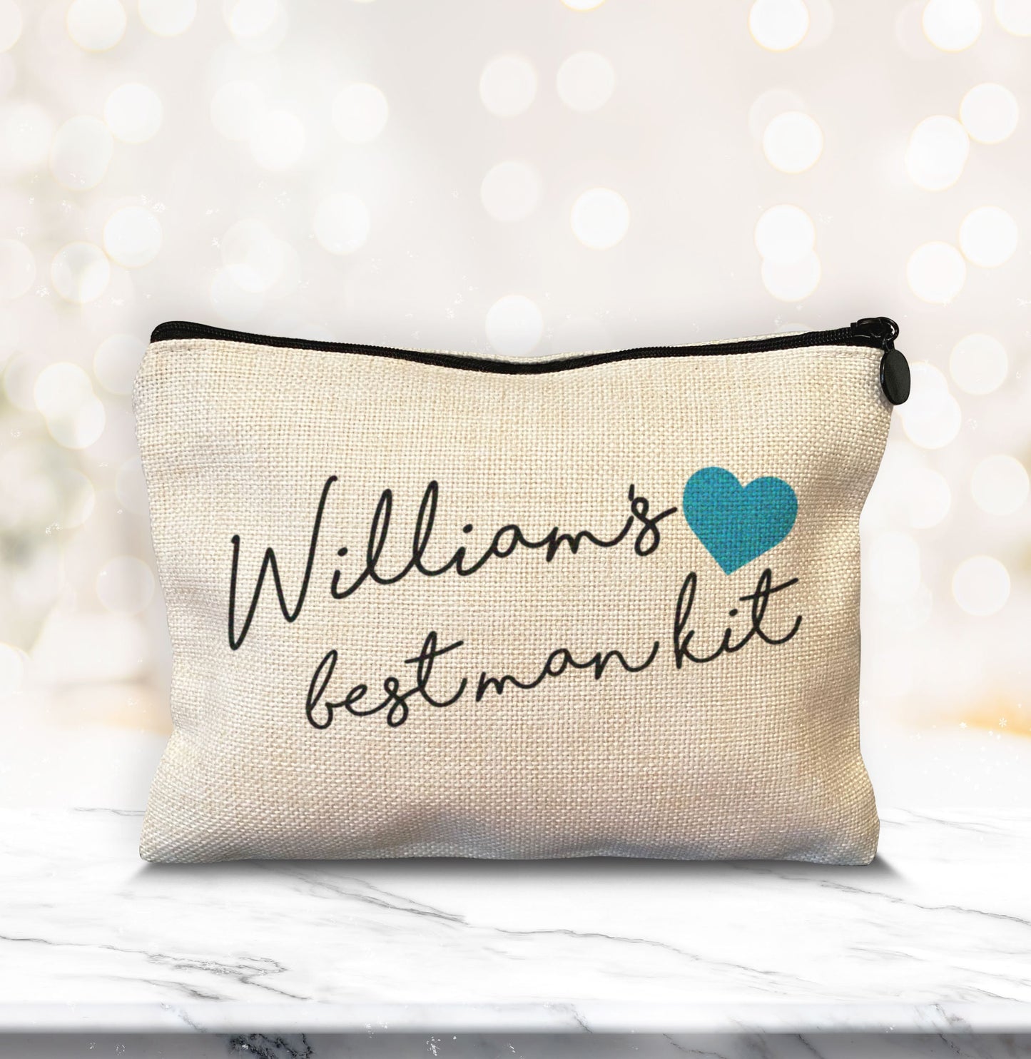 Personalised Make Up Bag. Personalised Beard Kit Bag. Bridesmaid Gift. Christmas Gift for girls. Personalised cosmetic bag. All Personalised