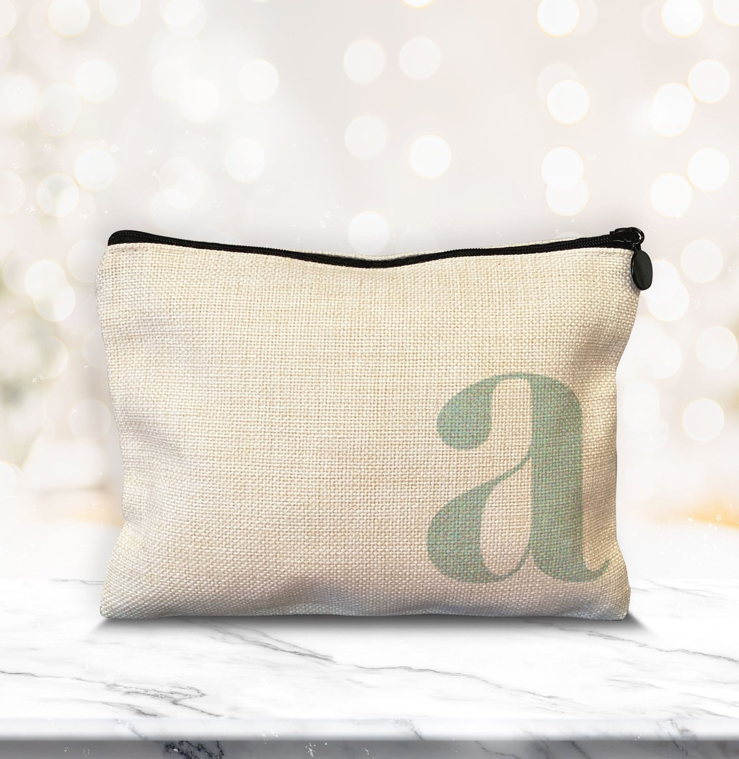 Personalised Initial Make Up Bag. Personalised Make up bag. Personalised Gift. Cute Make Up Bag.
