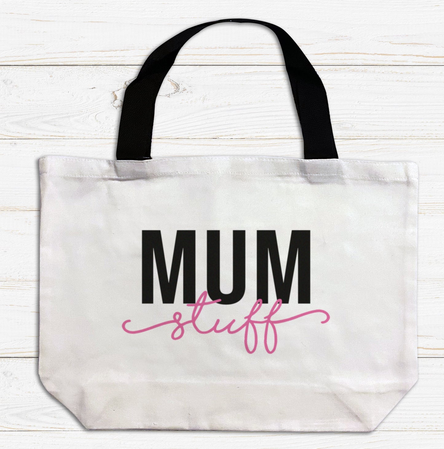 Mum Stuff Large Tote Bag. Large Shopping bag. Birthday Gift. Mother's Day Gift Unique Gift Idea. Cute Tote Bag. Gifts for her.