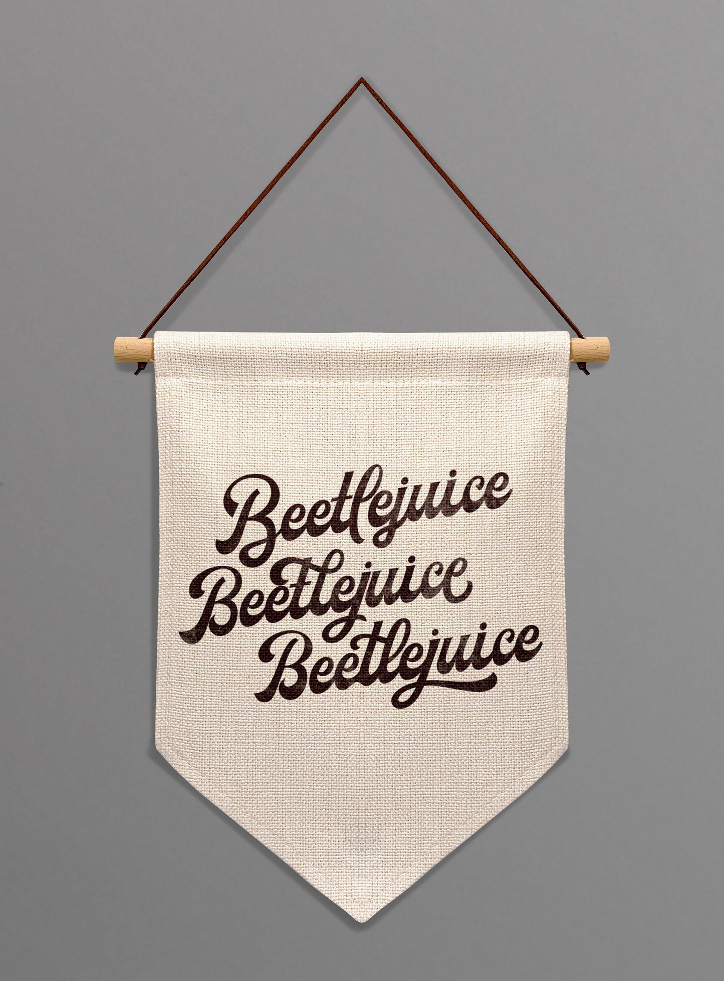 Beetlejuice Banner. Cute Halloween Sign. Halloween Decor.