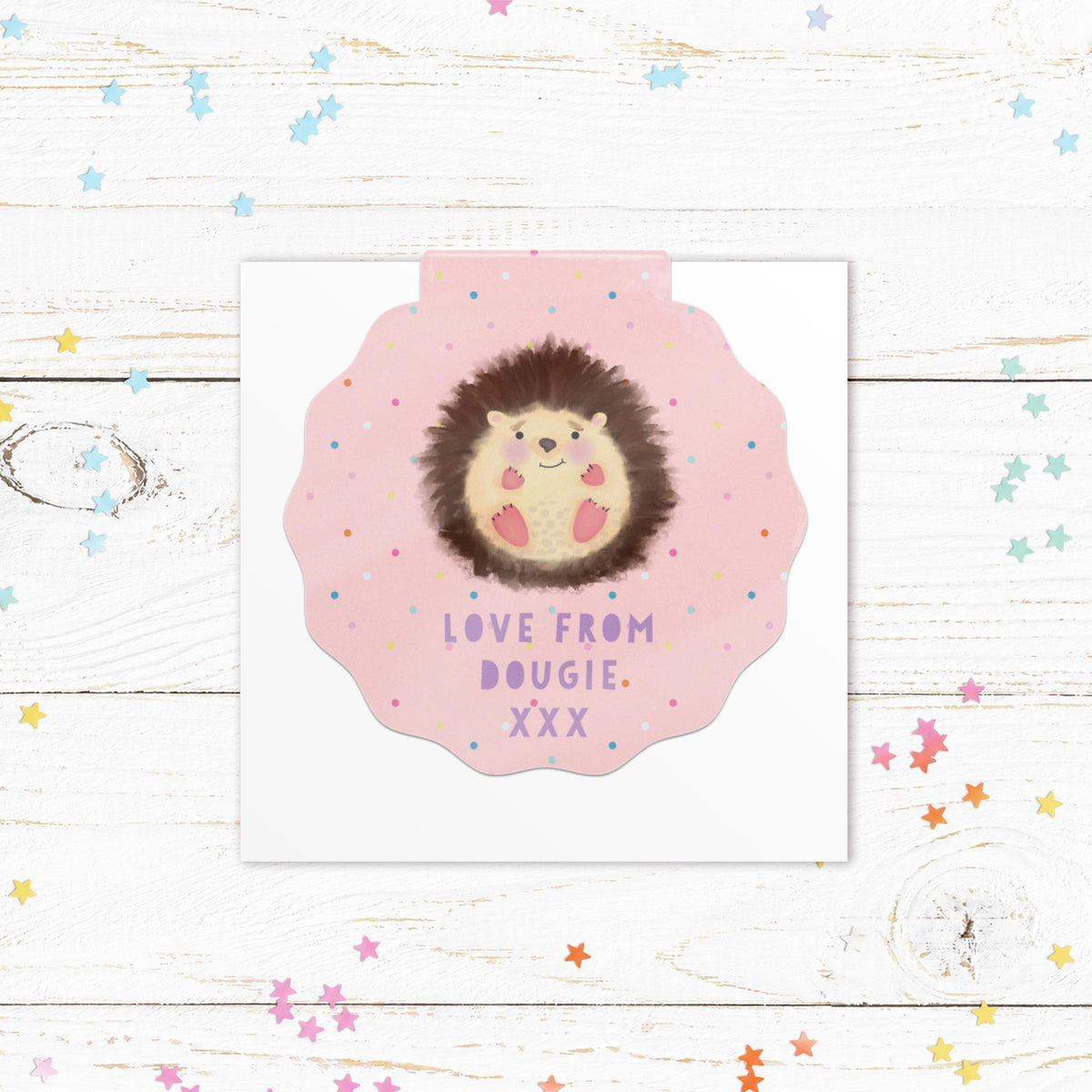 Personalised Hedgehog Magnetic Bookmark | Cute Hedgehog Bookmark | Book Lover Gift | Personalised Reading Gift | Cute Bookmark