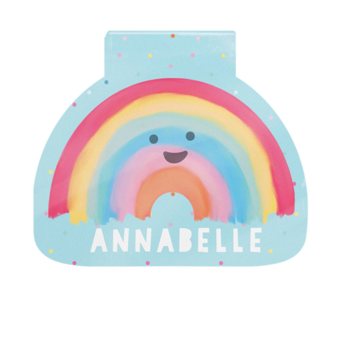 Personalised Rainbow Magnetic Bookmark | Cute Rainbow Bookmark | Book Lover Gift | Personalised Reading Gift | Cute Bookmark