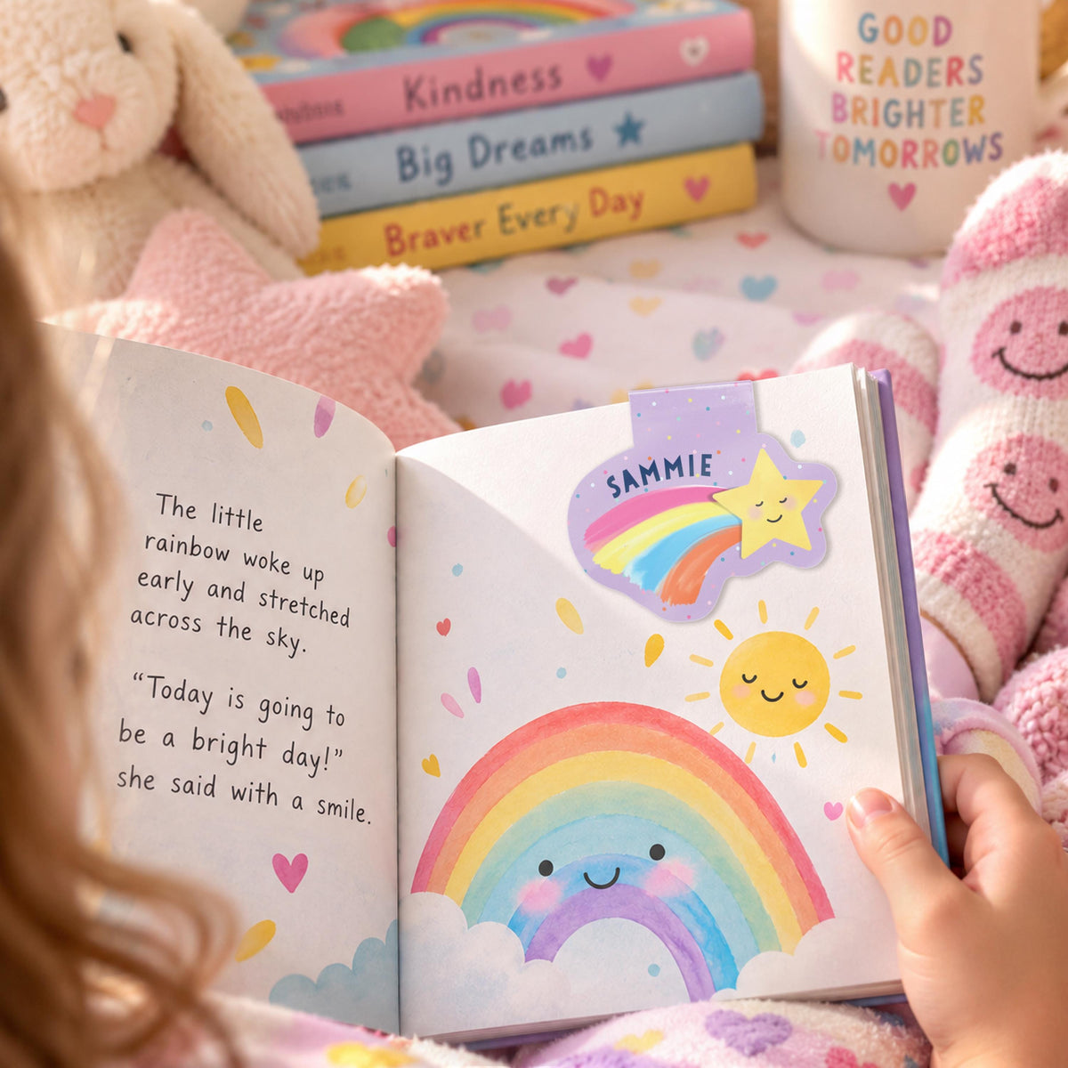 Personalised Shooting Star Magnetic Bookmark | Cute Star Bookmark | Book Lover Gift | Personalised Reading Gift | Cute Bookmark