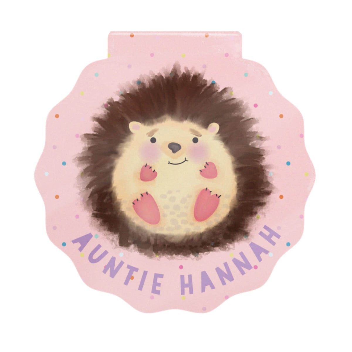 Personalised Hedgehog Magnetic Bookmark | Cute Hedgehog Bookmark | Book Lover Gift | Personalised Reading Gift | Cute Bookmark