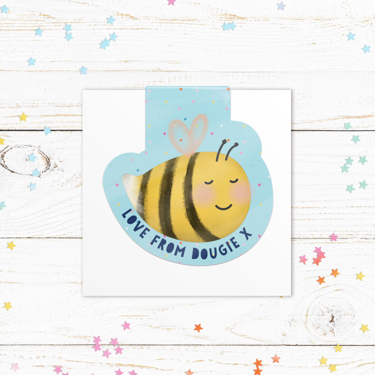 Personalised Bumblebee Magnetic Bookmark | Cute Bee Bookmark | Book Lover Gift | Personalised Reading Gift | Cute Bookmark