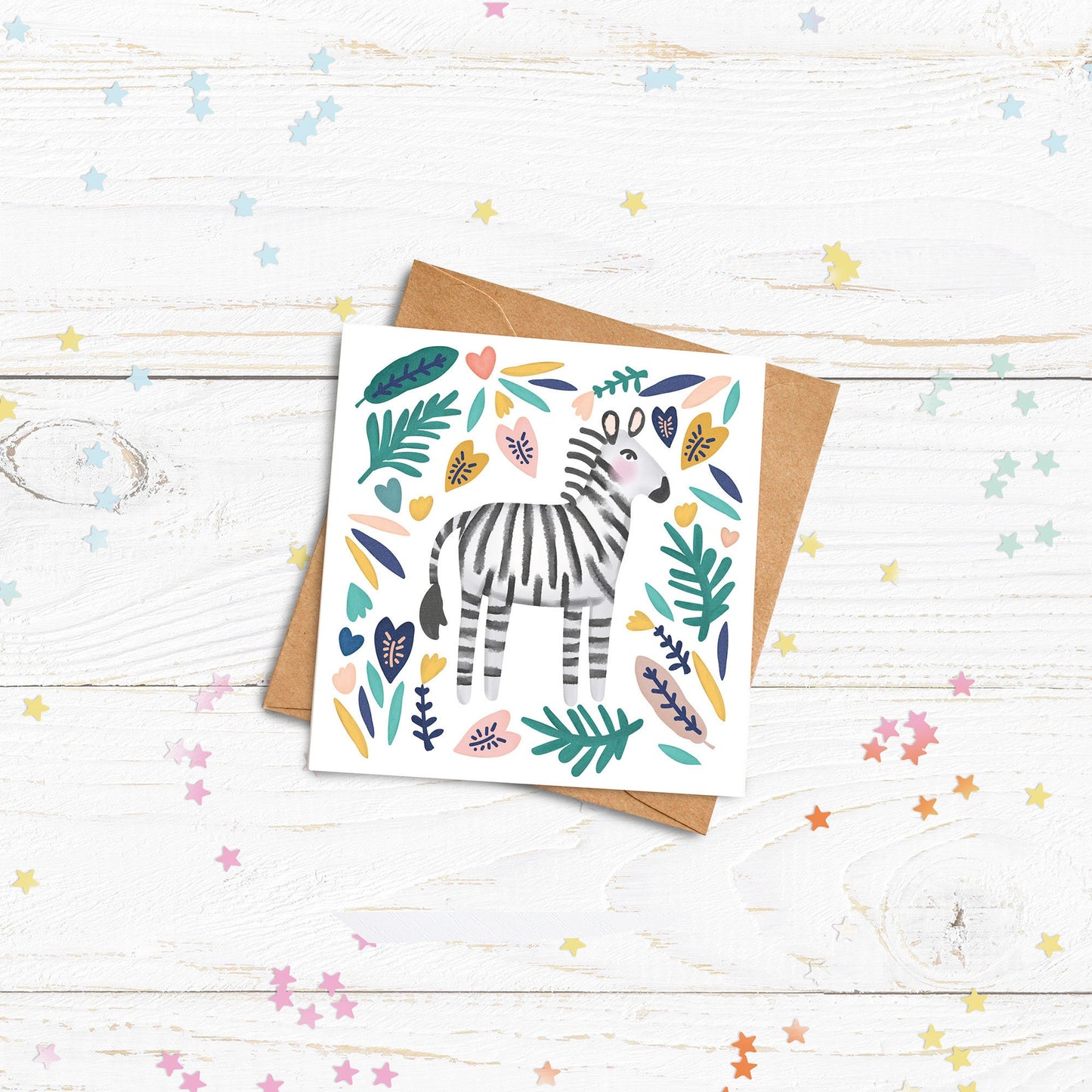 Mini Pack of Happiness - Wild Animals Cards