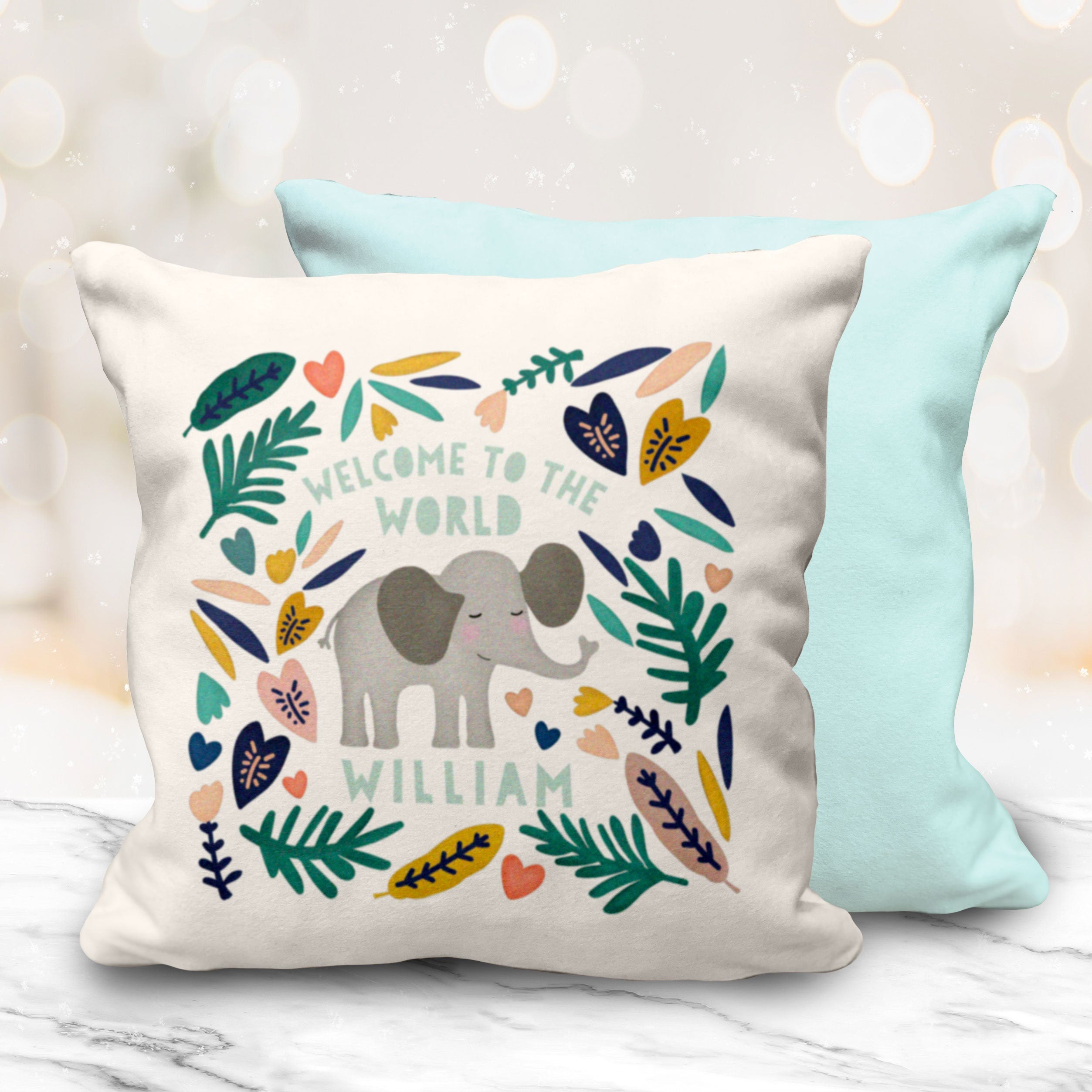 Elephant cushion outlet nursery