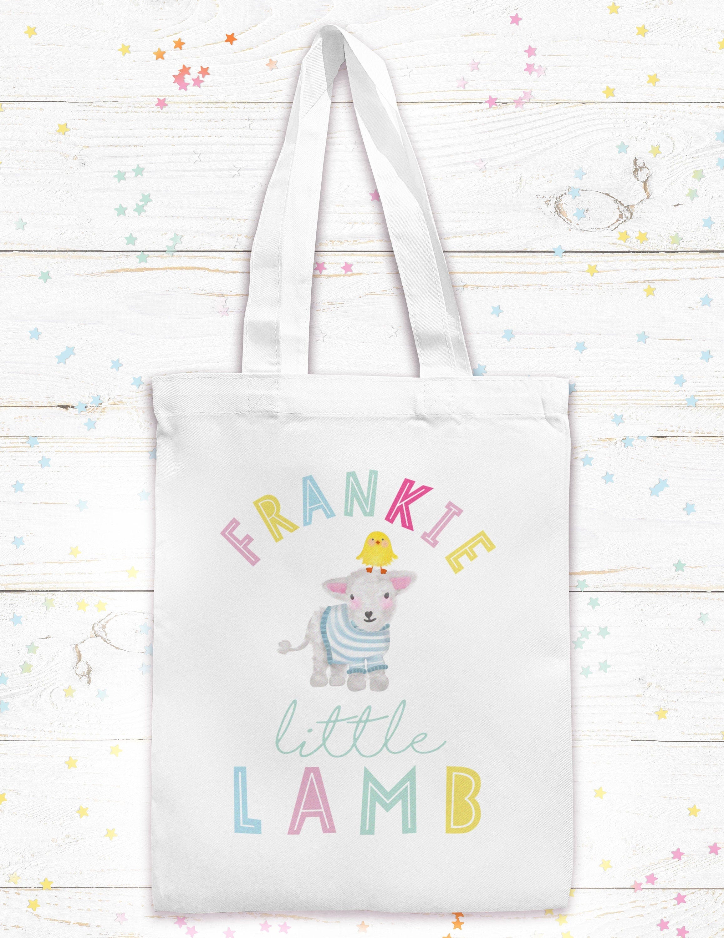 Lamb discount tote bag